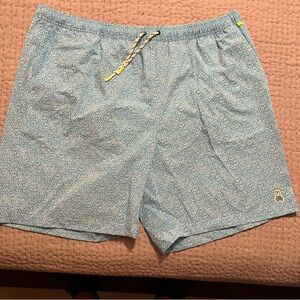 Men’s size XXL Psycho Bunny swim shorts in blue
